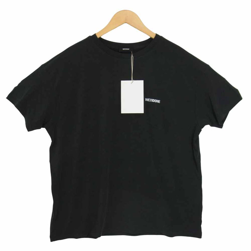 ウェルダン 21AW WD-TP2-20-710-U-BK OVERSIZED JERSEY TEE オーバーサイズ ジャージー Tシャツ ブラック系 M【新古品】【未使用】【中古】