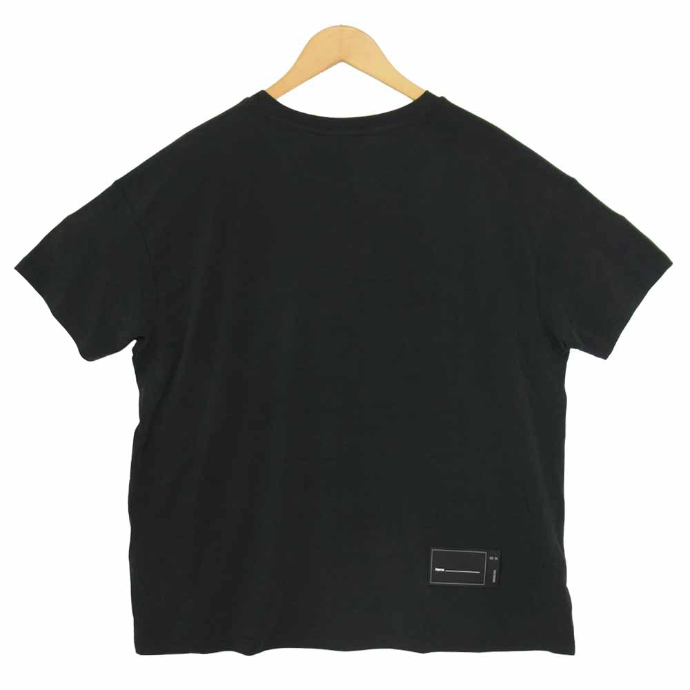 ウェルダン 21AW WD-TP2-20-710-U-BK OVERSIZED JERSEY TEE オーバーサイズ ジャージー Tシャツ ブラック系 M【新古品】【未使用】【中古】