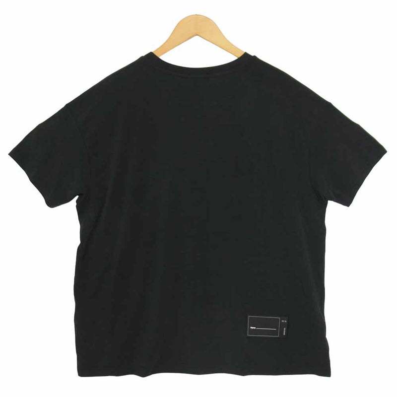 ウェルダン 21AW WD-TP2-20-710-U-BK OVERSIZED JERSEY TEE オーバーサイズ ジャージー Tシャツ ブラック系 M【新古品】【未使用】【中古】