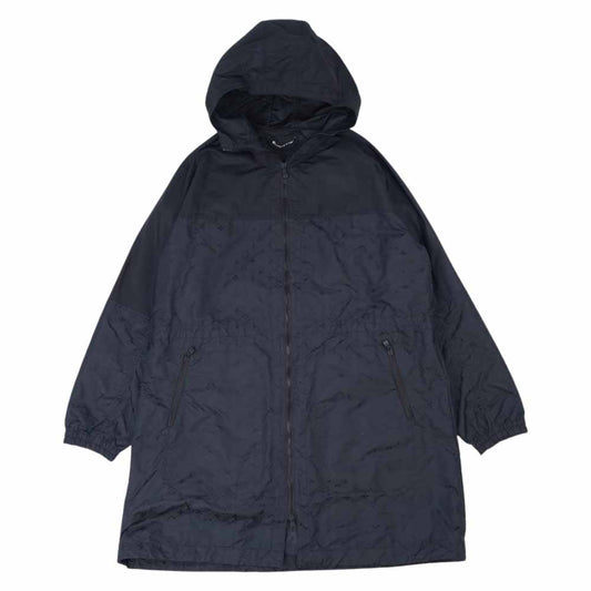 LOUIS VUITTON ルイ・ヴィトン 18AW HFC16W 国内正規品 ライトウェイトコート モノグラム コート ネイビー系 48【中古】