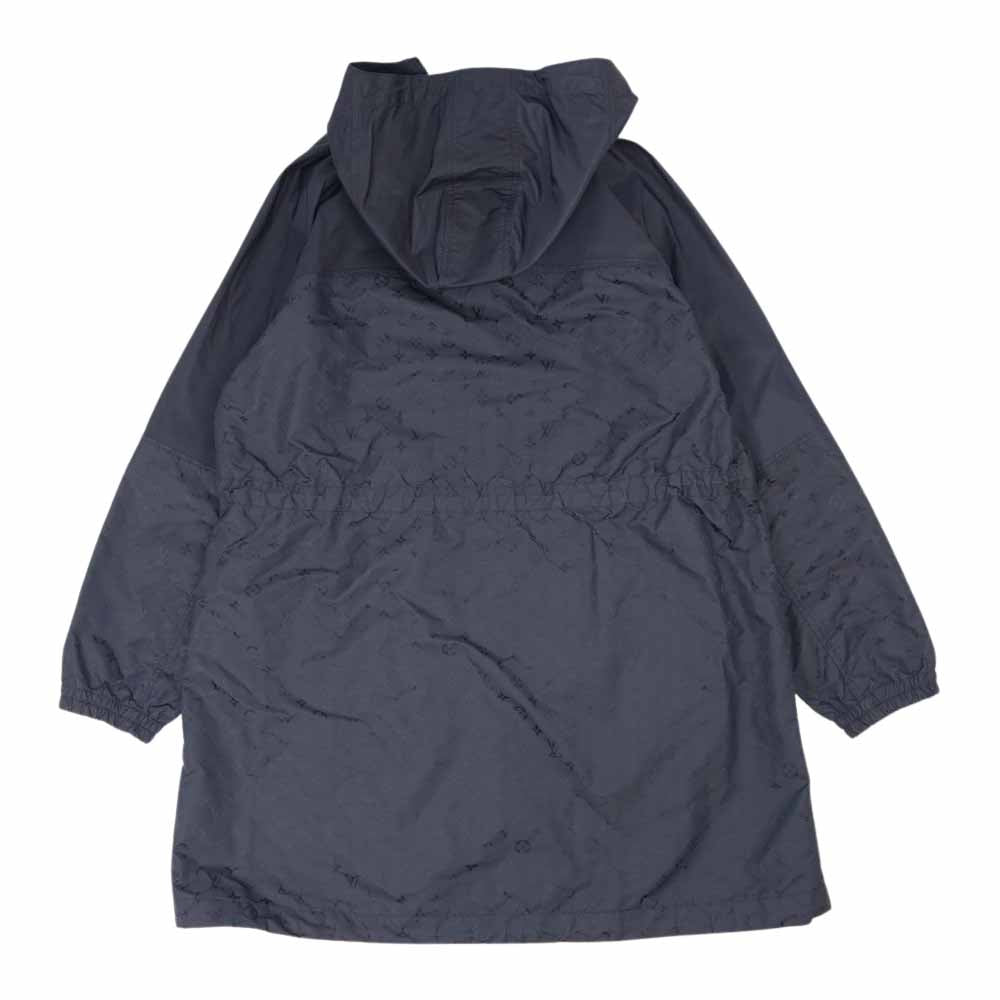 LOUIS VUITTON ルイ・ヴィトン 18AW HFC16W 国内正規品 ライトウェイトコート モノグラム コート ネイビー系 48【中古】