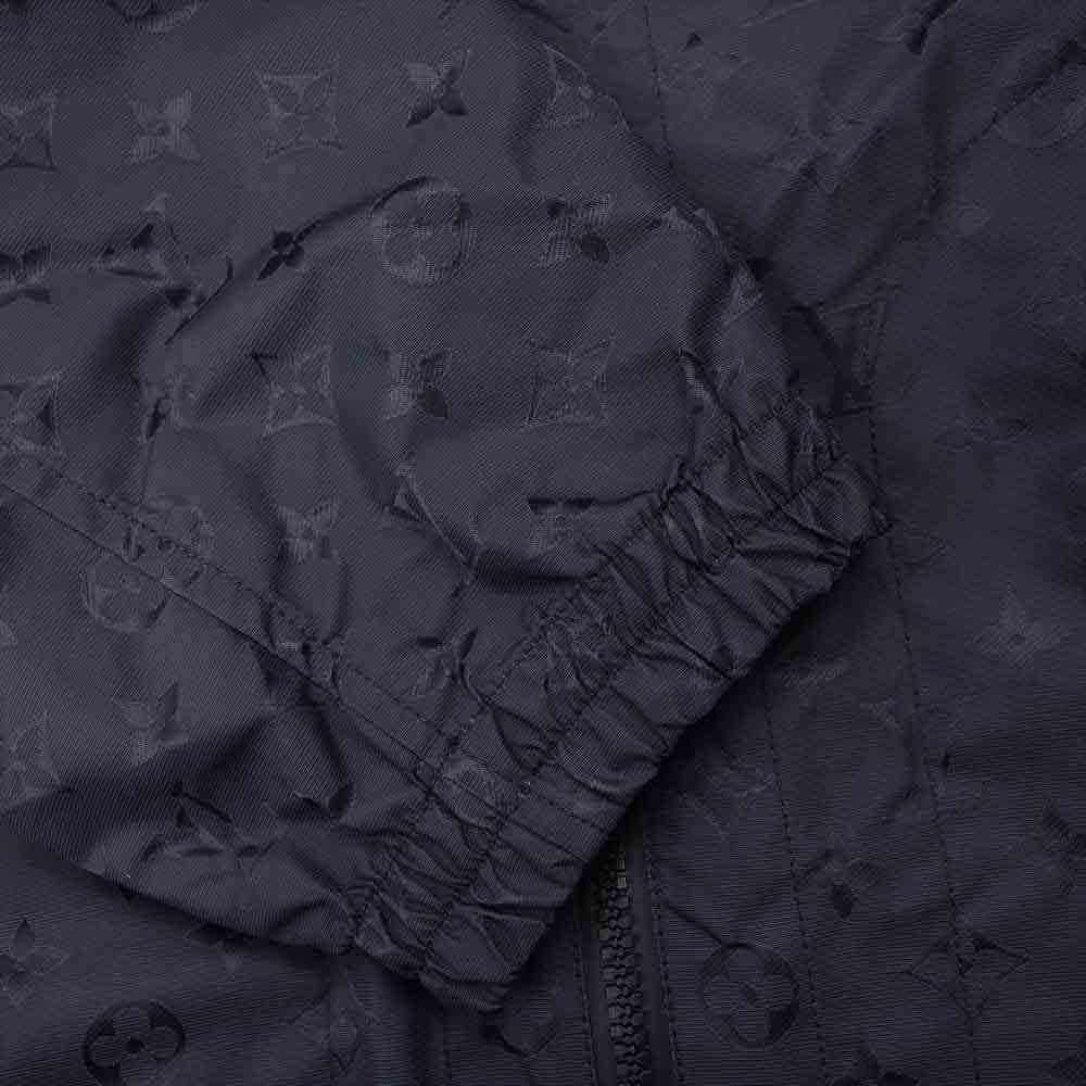 LOUIS VUITTON ルイ・ヴィトン 18AW HFC16W 国内正規品 ライトウェイトコート モノグラム コート ネイビー系 48【中古】