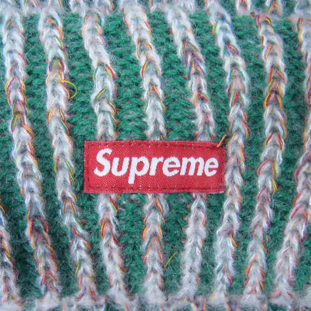 Supreme シュプリーム 20AW Rainbow knit Loose Gauge Beanie レインボー ニット ルーズ ゲージ ビーニー マルチカラー系【中古】