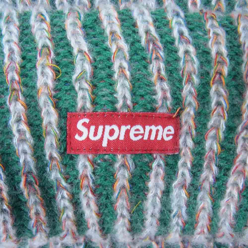 Supreme シュプリーム 20AW Rainbow knit Loose Gauge Beanie レインボー ニット ルーズ ゲージ ビーニー マルチカラー系【中古】