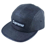 Supreme シュプリーム 20SS Raffia Camp Cap ラフィア キャンプ キャップ ブラック系【中古】