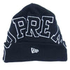Supreme シュプリーム 20AW New Era Big Arc Beanie ニューエラ ビッグ アーチ ロゴ ビーニー ニット帽  ブラック系【中古】