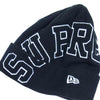 Supreme シュプリーム 20AW New Era Big Arc Beanie ニューエラ ビッグ アーチ ロゴ ビーニー ニット帽  ブラック系【中古】