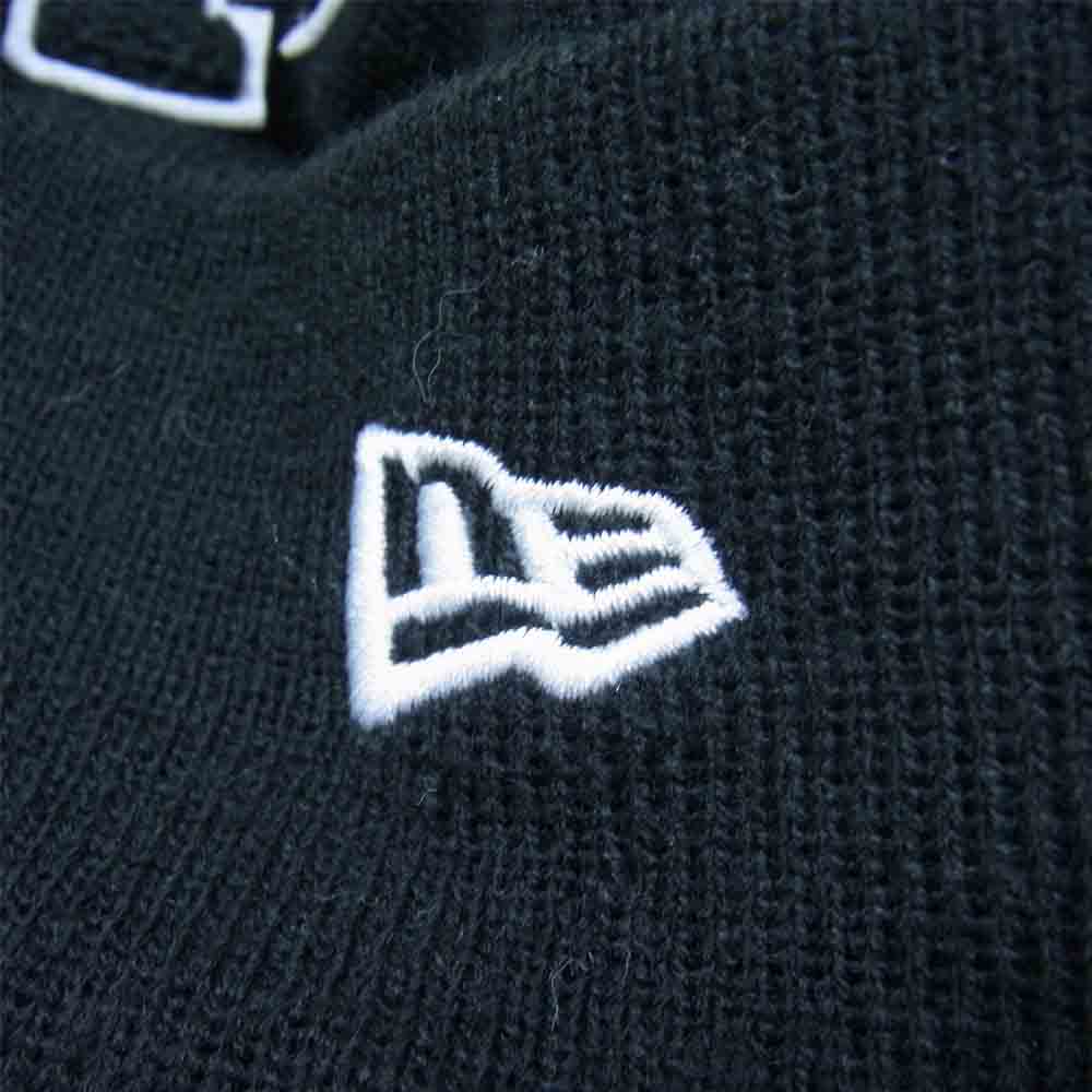 Supreme シュプリーム 20AW New Era Big Arc Beanie ニューエラ ビッグ アーチ ロゴ ビーニー ニット帽  ブラック系【中古】