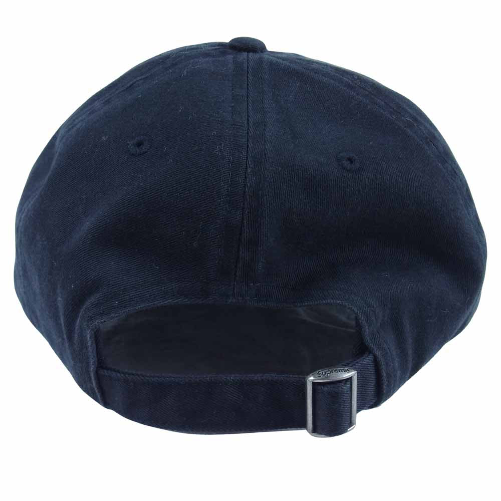 Supreme シュプリーム 21SS Leather Visor 6-Panel Cap レザー バイザー 6パネル キャップ ブラック系【中古】