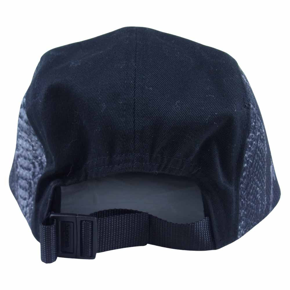 Supreme シュプリーム 20SS Snakeskin Mesh Camp Cap スネーク スキン メッシュ キャップ ブラック系【中古】