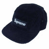 Supreme シュプリーム 20SS Wide Wale Corduroy Camp Cap ワールド ワイド コーデュロイ キャンプ キャップ ブラック系【中古】