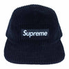 Supreme シュプリーム 20SS Wide Wale Corduroy Camp Cap ワールド ワイド コーデュロイ キャンプ キャップ ブラック系【中古】