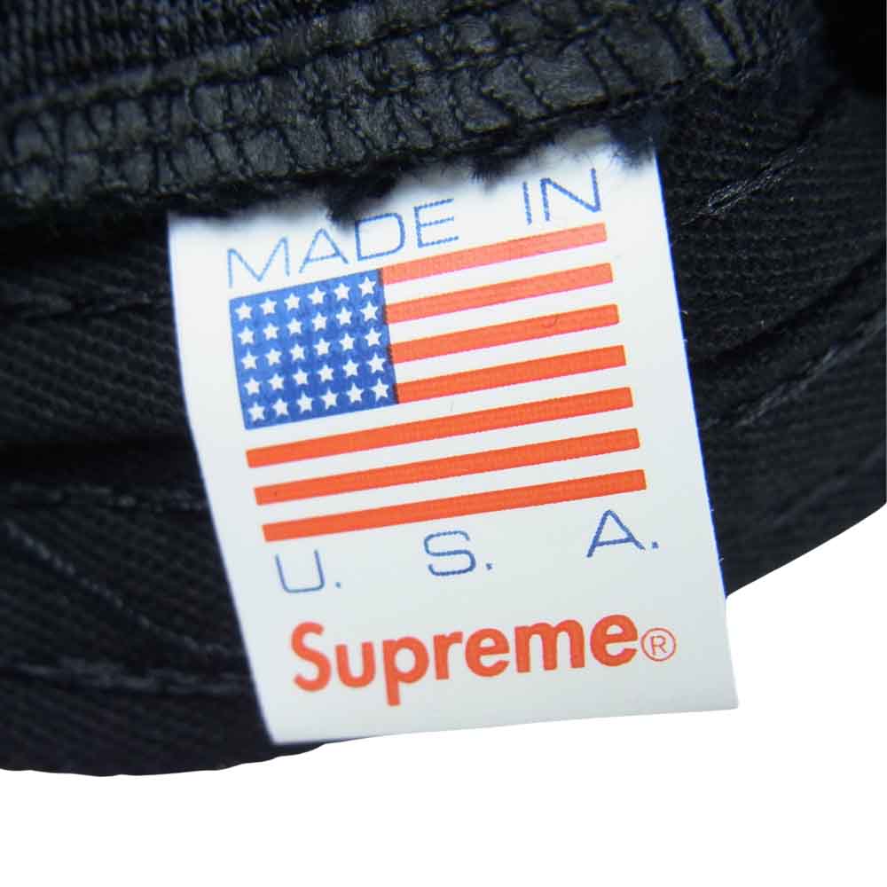 Supreme シュプリーム 20SS Wide Wale Corduroy Camp Cap ワールド ワイド コーデュロイ キャンプ キャップ ブラック系【中古】