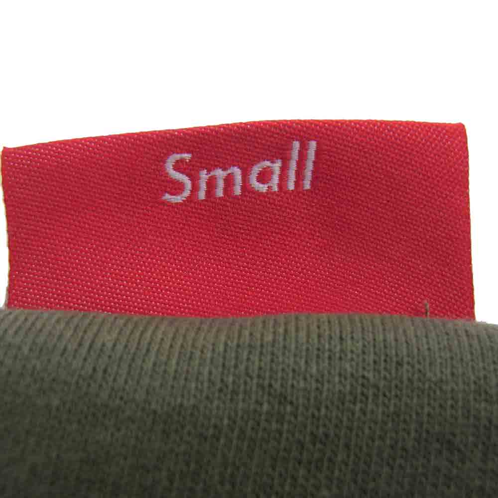 Supreme シュプリーム 21SS Liner Crewneck ライナー クルーネック 総柄 スウェット カーキ系 S【中古】