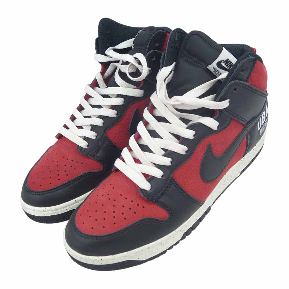 NIKE ナイキ DD9401-600 × Undercover アンダーカバー Dunk High 1985 ダンク ハイ ブラック系 レッド系 25.5【新古品】【未使用】【中古】