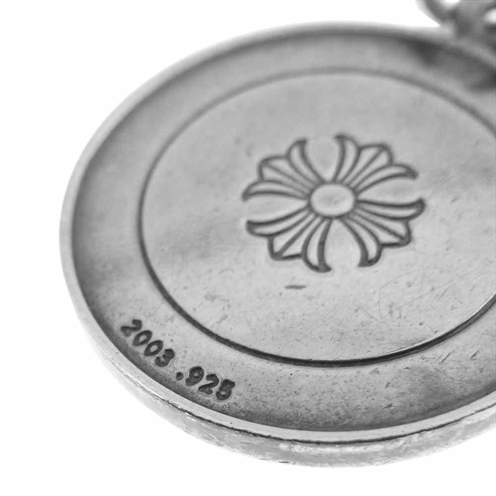 CHROME HEARTS クロムハーツ（原本無） エンジェル メダル ペンダントトップ シルバー系【中古】