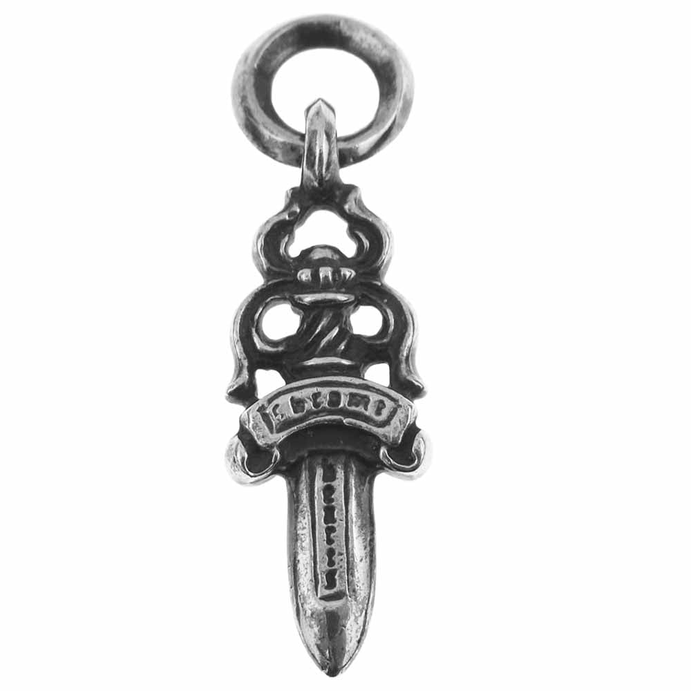 CHROME HEARTS クロムハーツ（原本無） DAGGER CHARM #5 ダガー チャーム ペンダント トップ シルバー系【中古】