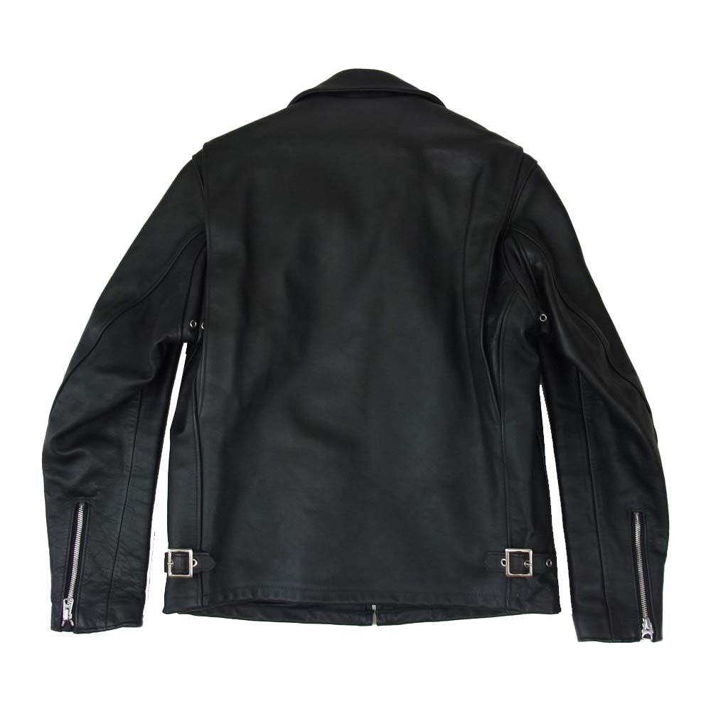 schott ショット 643 ライナー付き シングル ライダース ブラック系 40【中古】