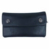 CHROME HEARTS クロムハーツ（原本無） WAVE WALLET  ウェーブウォレット 長財布 ブラック系【中古】