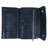 CHROME HEARTS クロムハーツ（原本無） WAVE WALLET  ウェーブウォレット 長財布 ブラック系【中古】