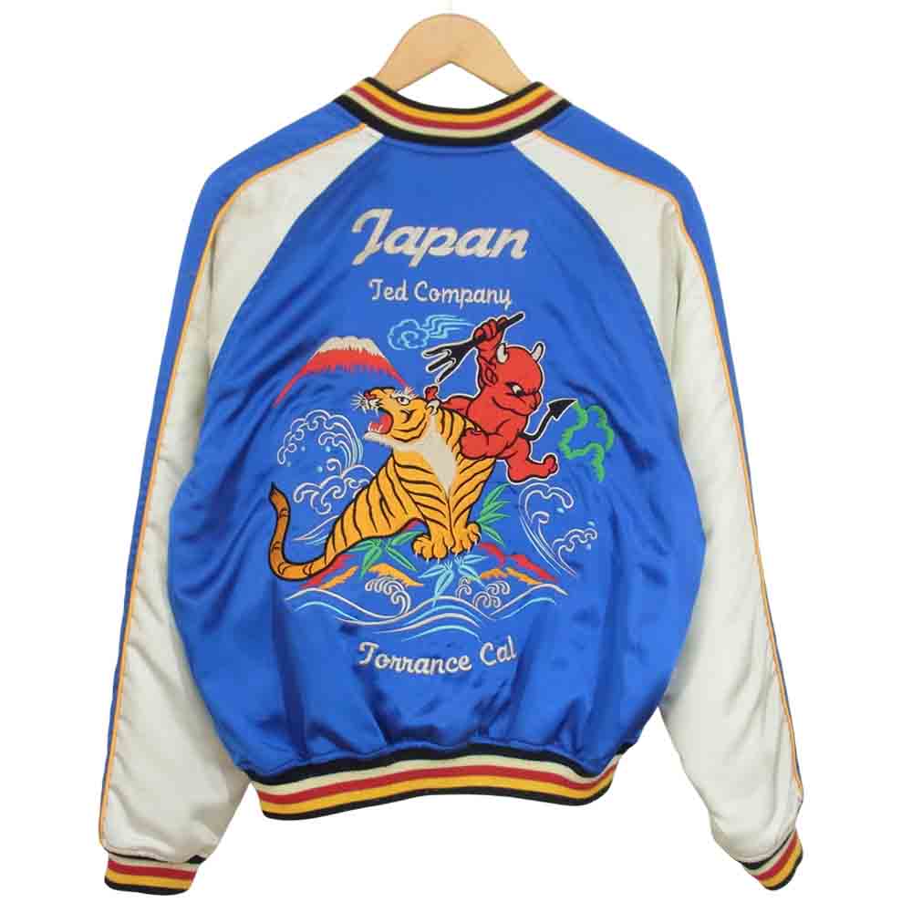 テッドマン テッドカンパニー スカジャン 古着 TEDMAN テッドマン テッドカンパニー TSK-052 JAPAN タイガー 刺繍
