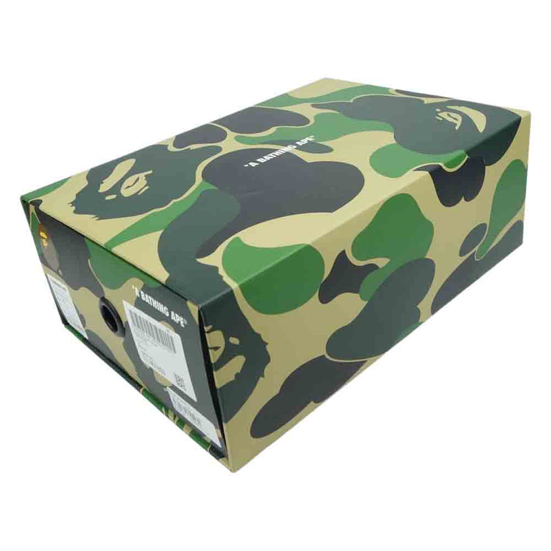 A BATHING APE アベイシングエイプ 1H80191003 BAPE SK8 STA べイプスタ ローカット スニーカー ブラック系 レッド系 28【新古品】【未使用】【中古】