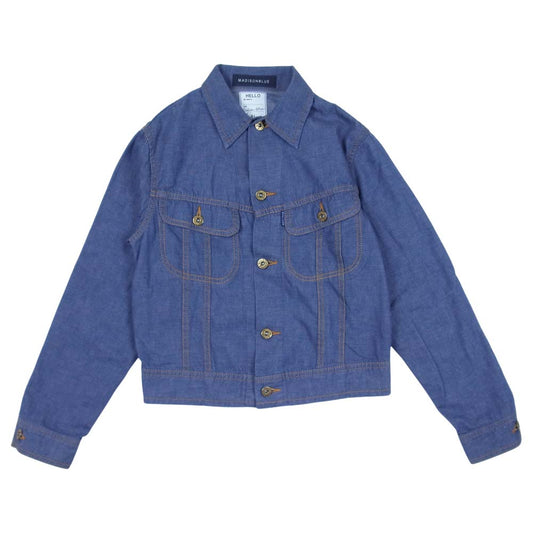 MADISON BLUE マディソンブルー MB181-1017 ライダー デニムジャケット デニム ジャケット 日本製 インディゴブルー系 1【美品】【中古】