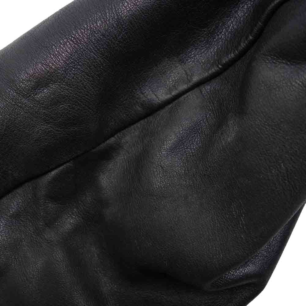 schott ショット シングルライダース  レザー ジャケット ブラック系 36【中古】