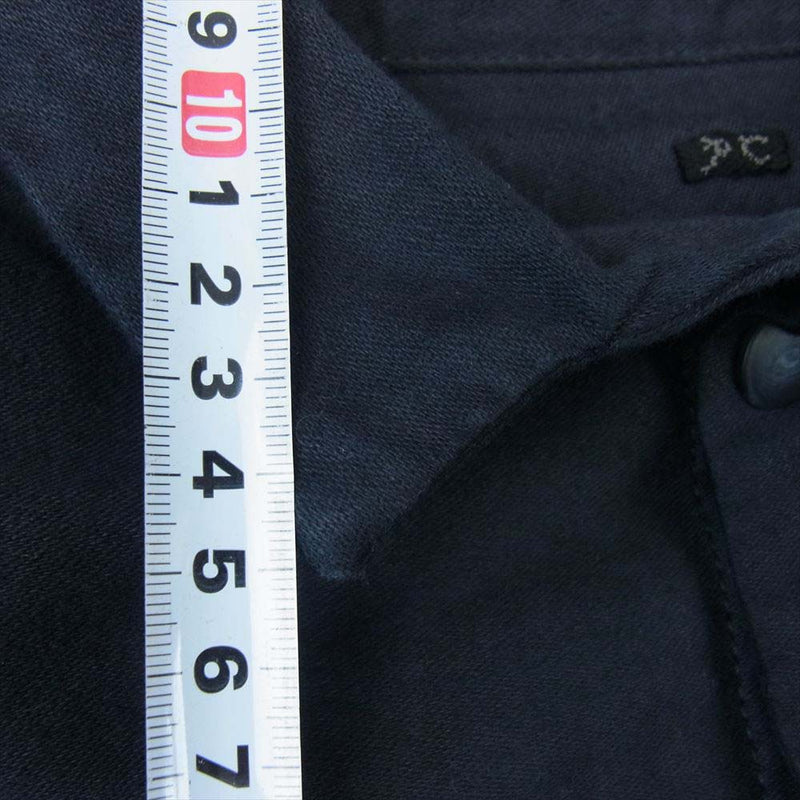 PORTER CLASSIC ポータークラシック 21AW Moleskin Shirt Jacket モールスキン シャツ ジャケット ブラック系 2【中古】