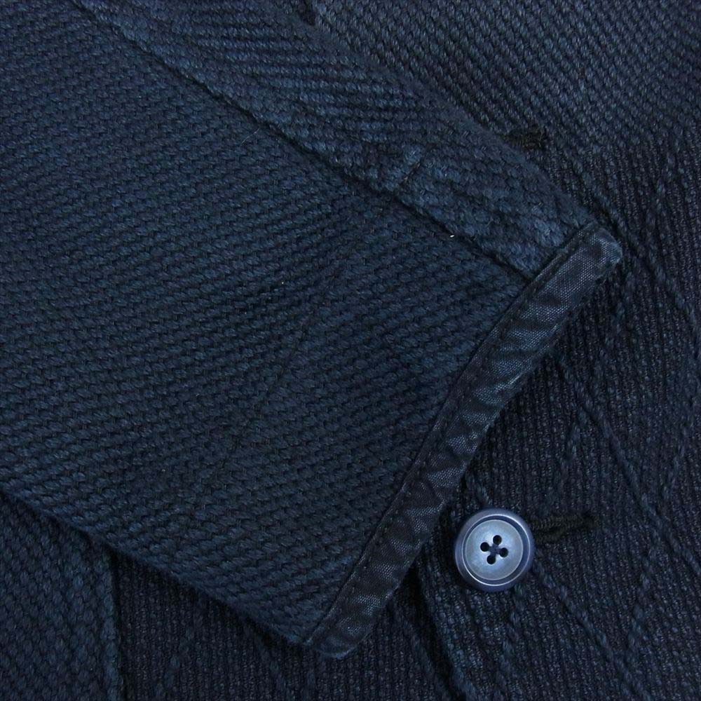 PORTER CLASSIC ポータークラシック PC-001-001-47-03 PC KENDO FRENCH JACKET ケンドー フレンチ ジャケット ネイビー系 S【極上美品】【中古】