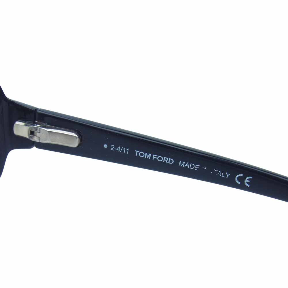 TOM FORD トムフォード TF5185 001 55□16 135 スクエア 度入り メガネ アイウェア ブラック系 55□16 135【中古】