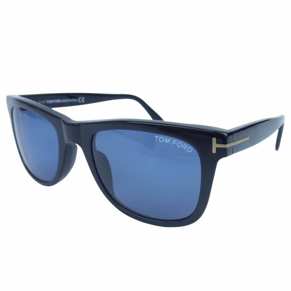 TOM FORD トムフォード TF9336 LEO 01V 52□21 145 レオ アイウェア サングラス ブラック系 52□21 145【美品】【中古】