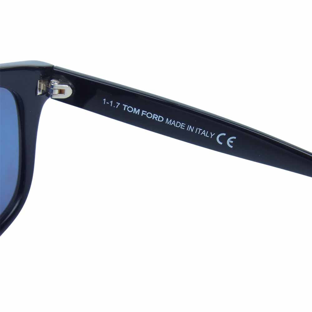 TOM FORD トムフォード TF9336 LEO 01V 52□21 145 レオ アイウェア サングラス ブラック系 52□21 145【美品】【中古】