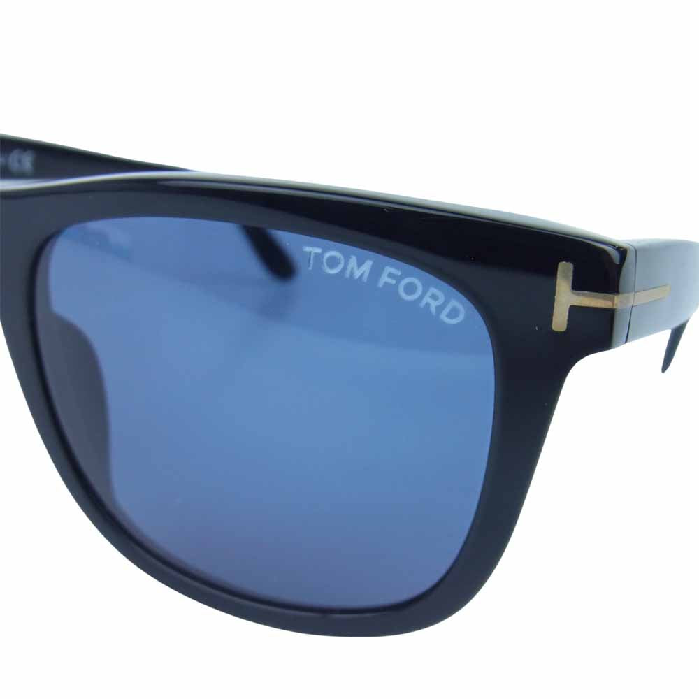 TOM FORD トムフォード TF9336 LEO 01V 52□21 145 レオ アイウェア サングラス ブラック系 52□21 145【美品】【中古】