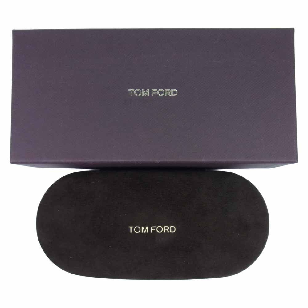 TOM FORD トムフォード TF9336 LEO 01V 52□21 145 レオ アイウェア サングラス ブラック系 52□21 145【美品】【中古】