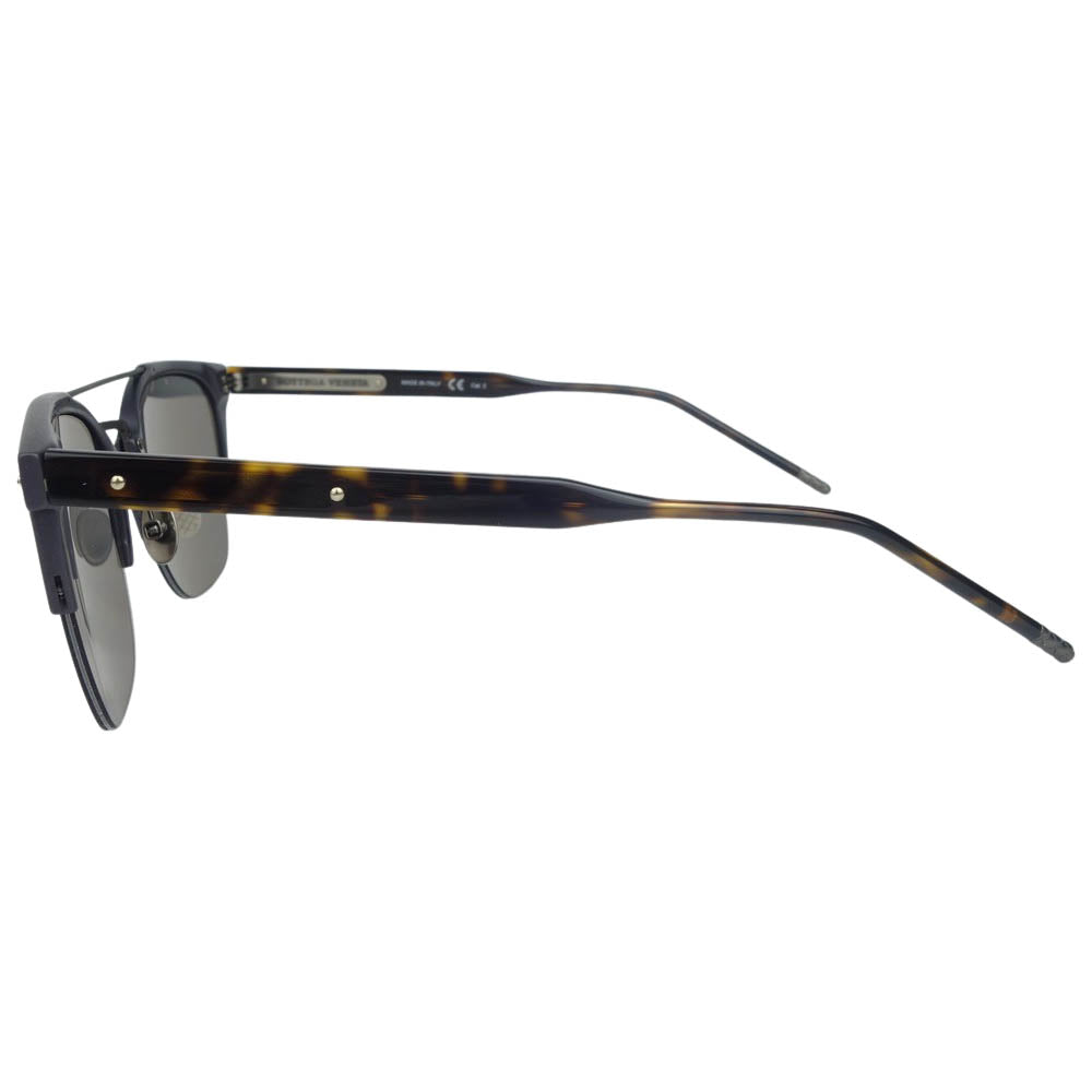 BOTTEGAVENETA ボッテガヴェネタ BV0146SA 002 54□23 150 アジアンフィット アイウェア サングラス ブラック系 ネイビー系【美品】【中古】