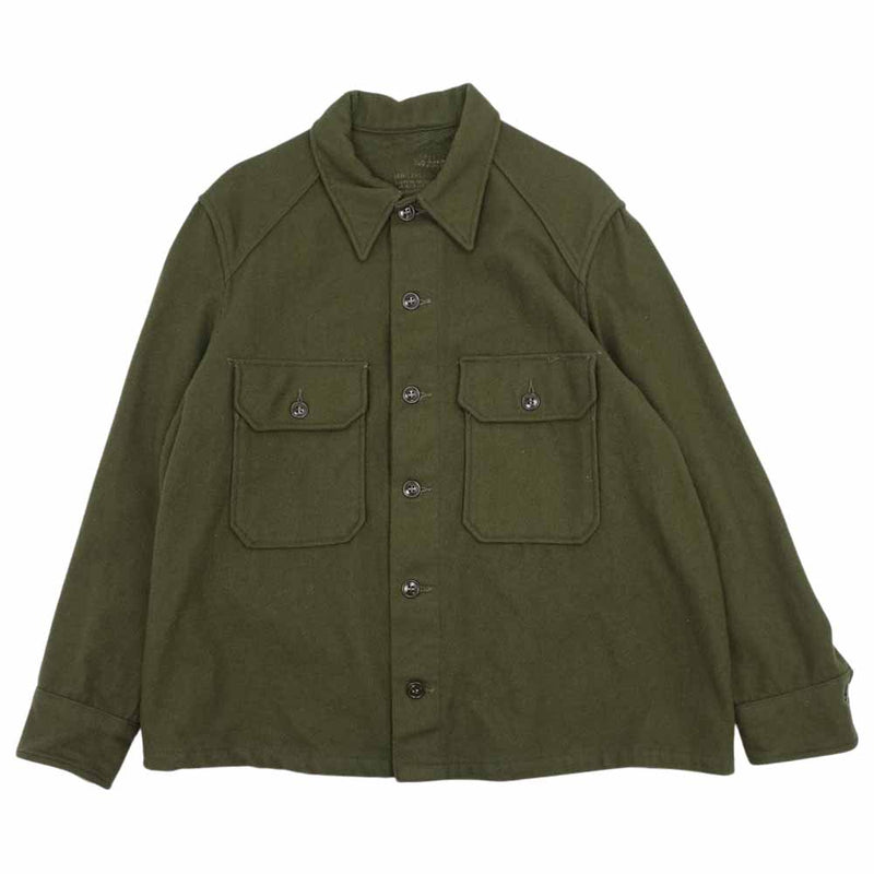 米軍 50's ウール フィールド シャツ カーキ系【中古】