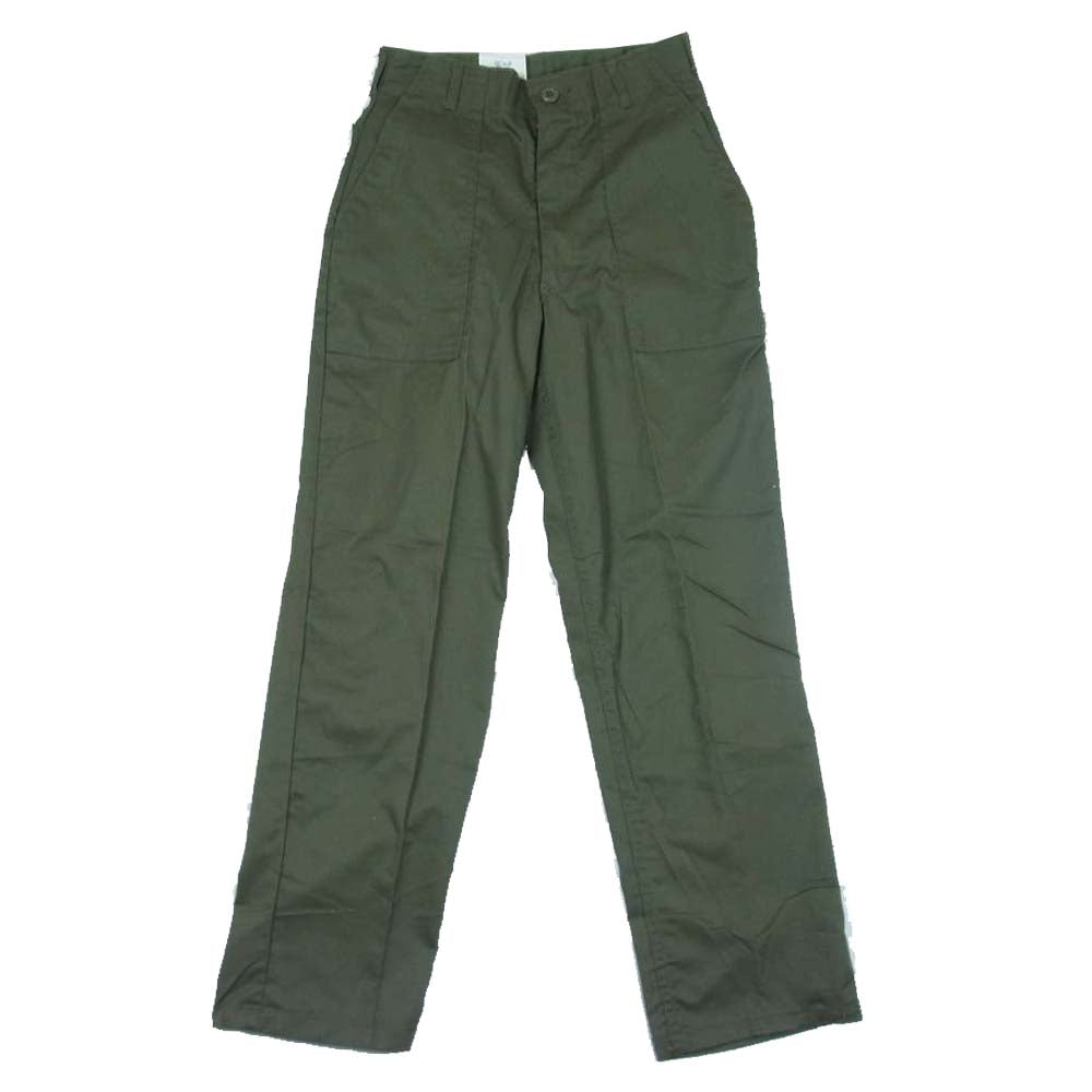 米陸軍 DTA89-C-4588 80's BAKER PANTS ベイカー パンツ USA製 カーキ系 W28【美品】【中古】