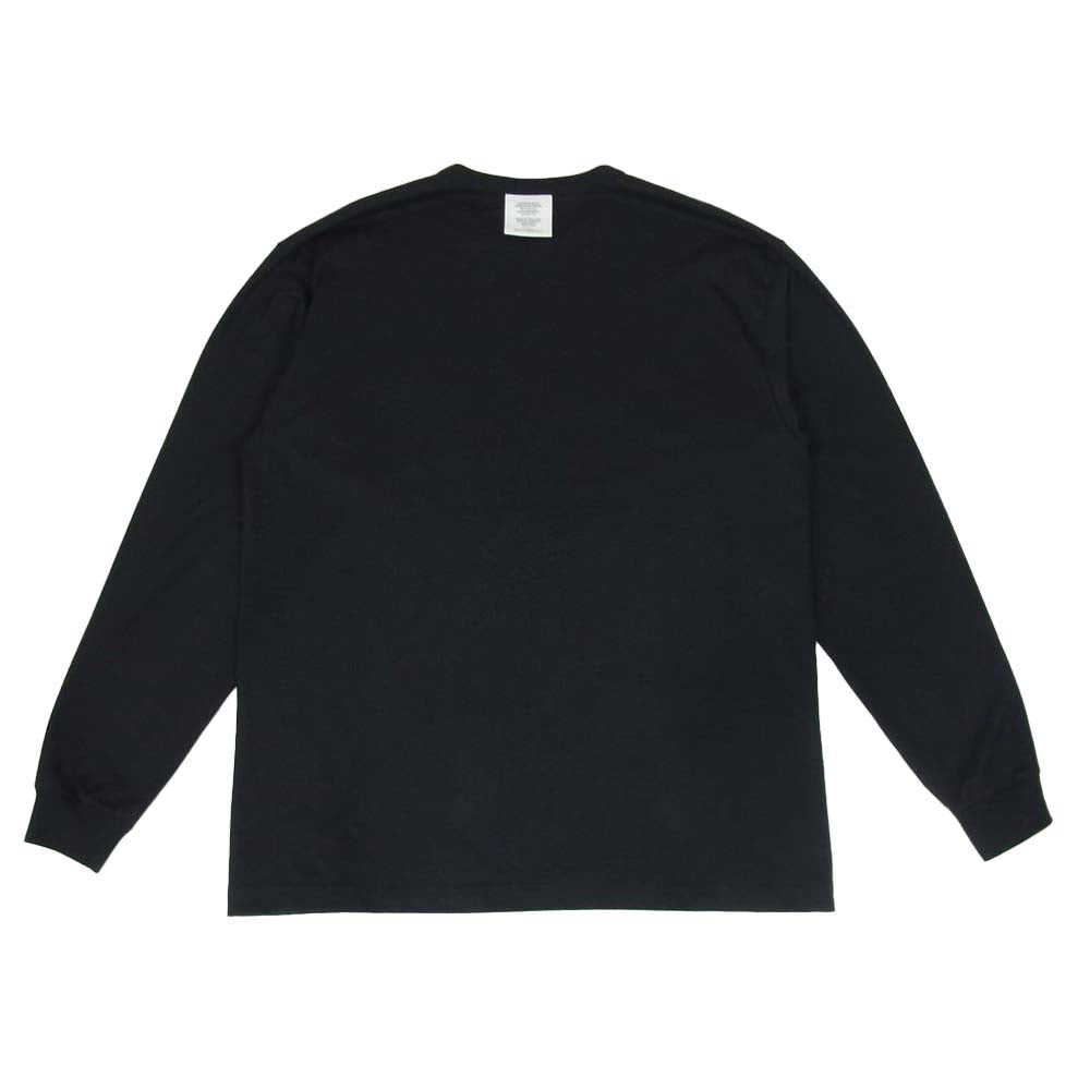 WTAPS ダブルタップス 211ATDT-CSM17 INSECT02 / LS / COPO プリント ポケット 長袖 Tシャツ ブラック系 L【中古】