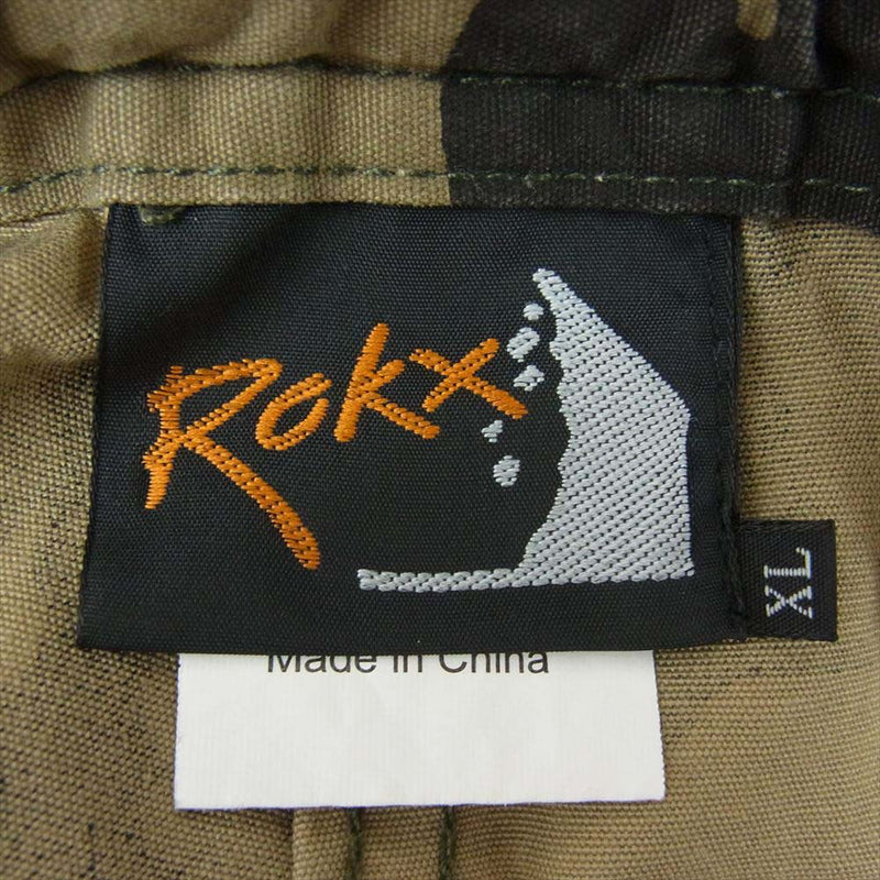 ロックス RXM062 BUSH PANT カモフラージュ ブッシュ マルチカラー系 XL【中古】