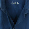 PORTER CLASSIC ポータークラシック ROLL UP SHIRT ロールアップ コットン シャツ ブルー系 S【中古】