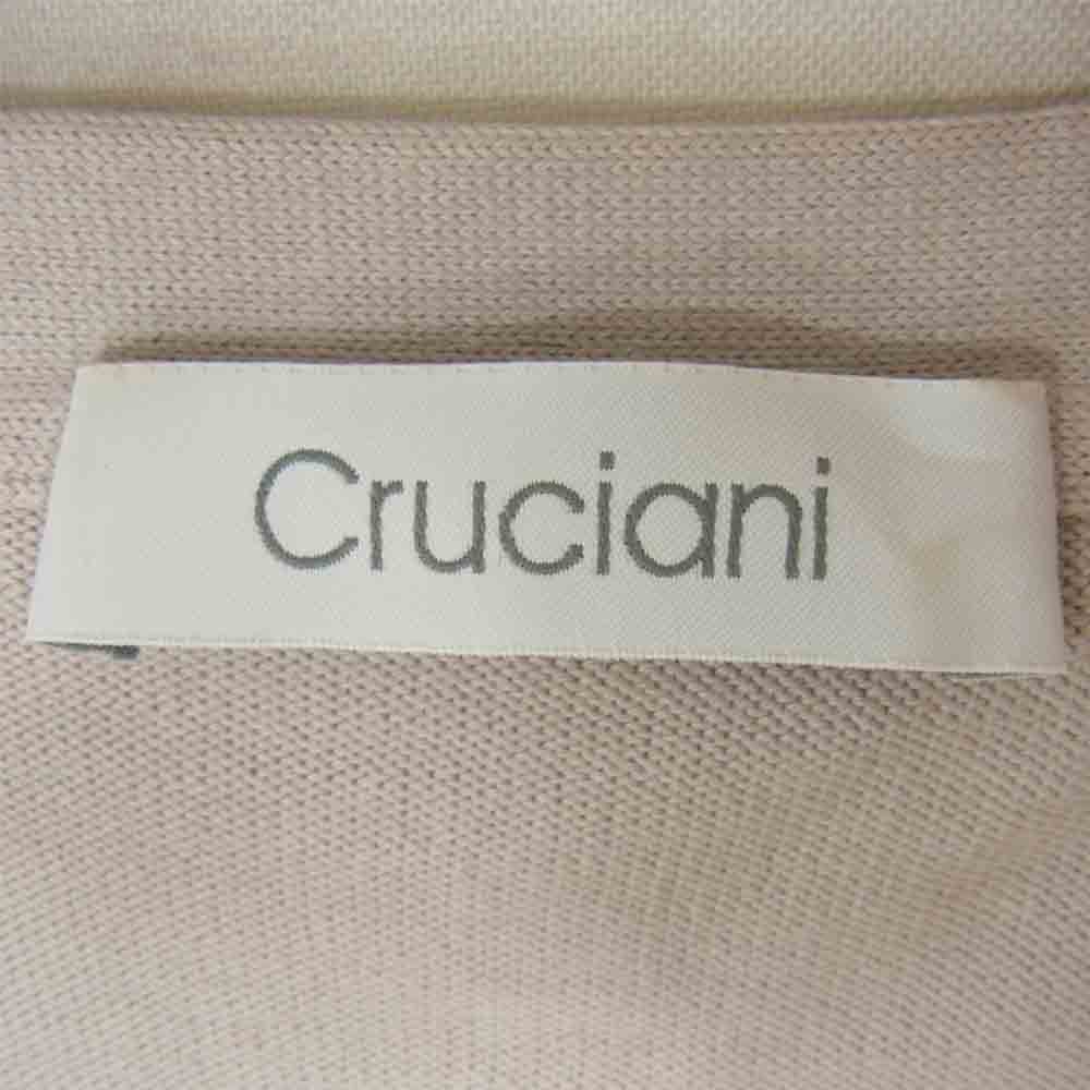 CRUCIANI クルチアーニ 国内正規品 コットン カーディガン アイボリー系 46【中古】