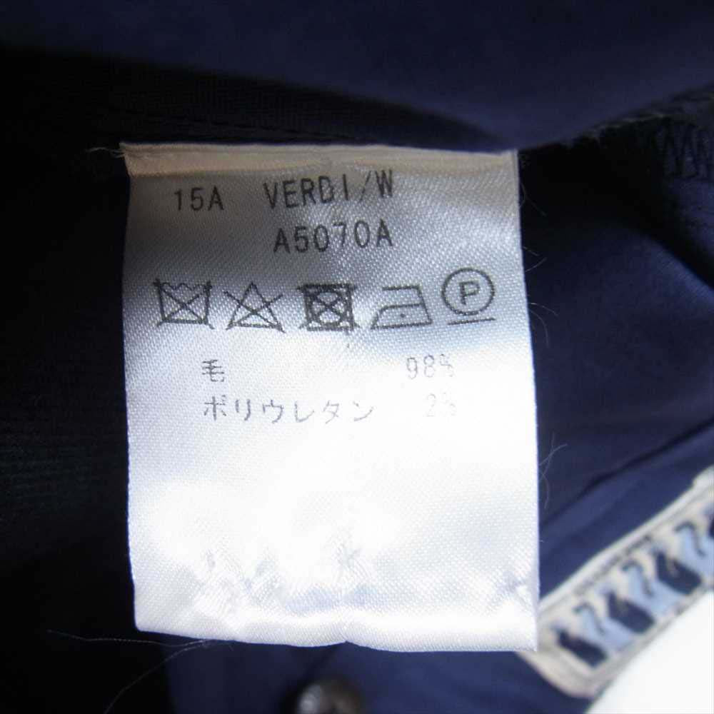 ジャブズ VERDI W A5070A VERDI ヴェルディ 2プリーツ トラウザーズ パンツ ブラック系 46【美品】【中古】