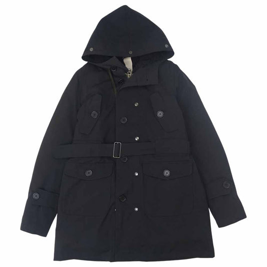 エキップ セブンティー ボアライナー ミリタリー コート ブラック系 44【中古】