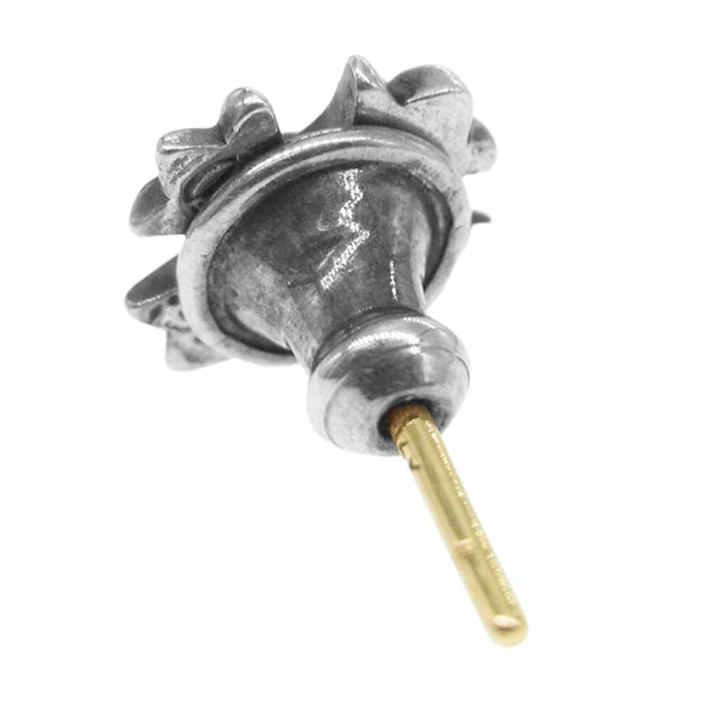 CHROME HEARTS クロムハーツ（原本無） No2 CH PLS CHプラス スタッド ピアス シルバー系【中古】