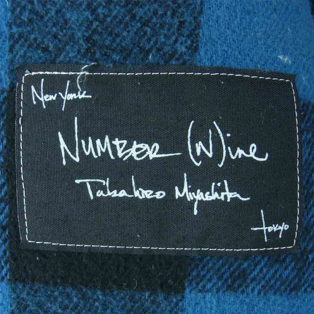 NUMBER(N)INE ナンバーナイン 05AW THE HIGH STREET期 チェック フード