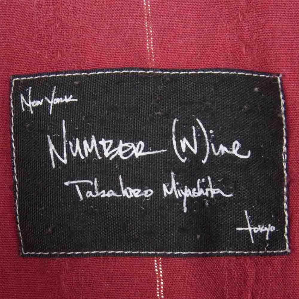 NUMBER(N)INE ナンバーナイン 05AW THE HIGH STREET期 ストライプ
