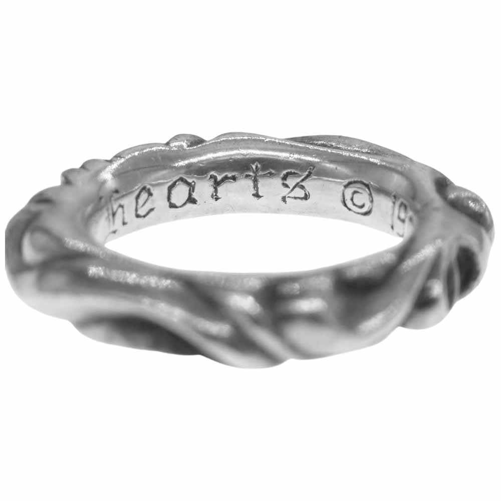 CHROME HEARTS クロムハーツ（原本有） SCROLL BAND RING スクロール バンド リング シルバー系【中古】