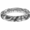 CHROME HEARTS クロムハーツ（原本有） SCROLL BAND RING スクロール バンド リング シルバー系【中古】