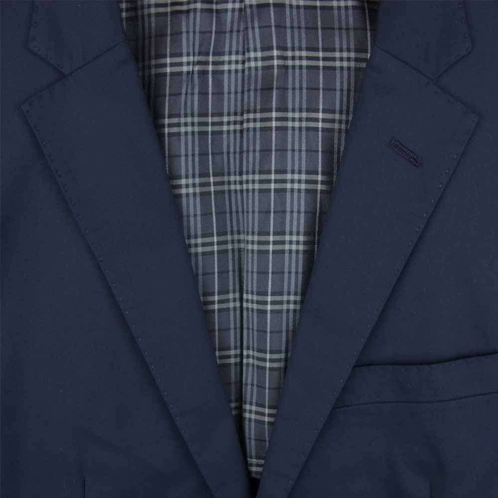 BURBERRY BLACK LABEL バーバリーブラックレーベル D1E20-504-29 テーラード ジャケット ネイビー系 S【中古】
